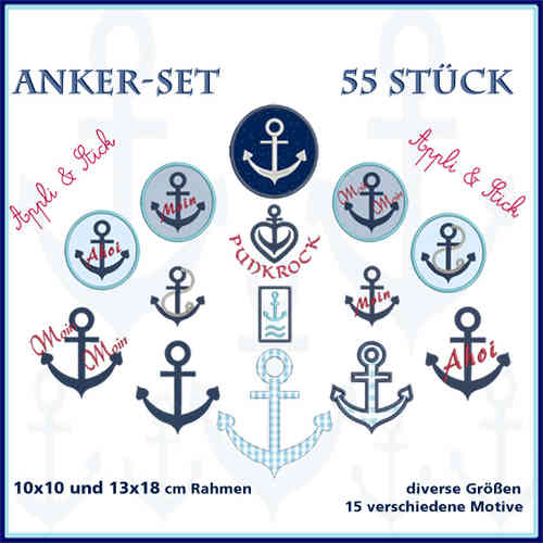 Anchor set 1 embroidery