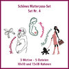 Set-no.4 mom-passport Mamamia embroidery