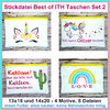 Stickdatei Best of ITH Set 2 Reißverschluss Taschen